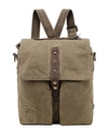 Tsd Brand Coastal Canvas Mail Bag In Olive