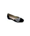 ALL BLACK HALF D'ORSAY WOMEN'S FLAT WOMEN'S SHOES