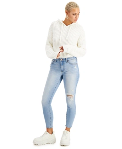 Kendall + Kylie Juniors' Mid-rise Skinny Ankle Jeans In Wild West