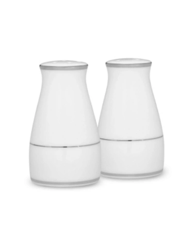Noritake Spectrum Salt & Pepper, 3-1/4" In Silver