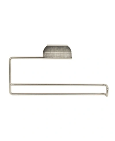 Spectrum Over The Cabinet Paper Towel Holder In Pewter
