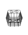 Spectrum Diversified Scroll Bread Basket In Black