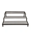 SPECTRUM ASHLEY TIERED SHELF ORGANIZER