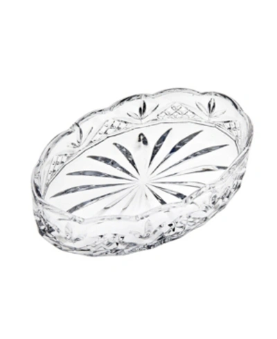 Godinger Dublin Oval Soap Dish In Clear