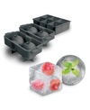 Tovolo Elements Jumbo/sphere Ice Set In Charcoal