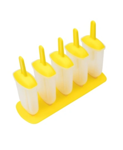 Tovolo Classic Pop Mold Set Of 5 In Light Yell