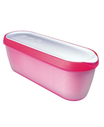 Tovolo Glide-a-scoop Ice Cream Tub, 1.5 Quart In Fuchsia