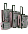 ROCKLAND 4-PC. SOFTSIDE LUGGAGE SET