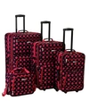 ROCKLAND 4-PC. SOFTSIDE LUGGAGE SET