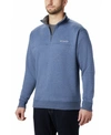Columbia Men's Big & Tall Hart Mountain Ii Half Zip Sweatshirt In Carbon Heather