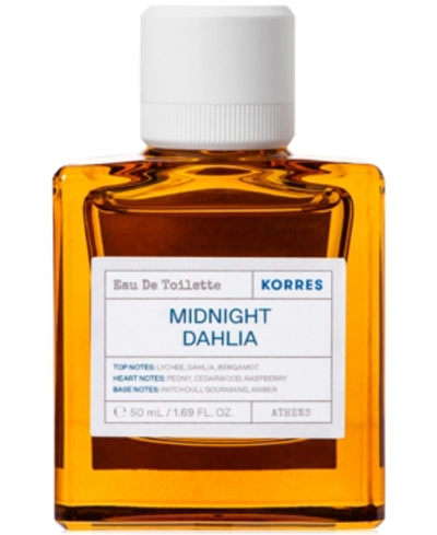 Korres Midnight Dahlia Eau De Toilette, 1.69-oz.