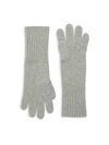 Saks Fifth Avenue Women's Knit Cashmere Gloves In Lt Heather Grey