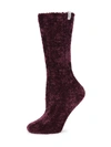 Ugg Women's Leda Cozy Socks In Wild Grape