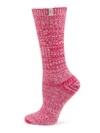Ugg Women's Rib-knit Slouchy Crew Socks In Red