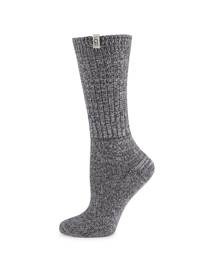 Ugg Women's Rib-knit Slouchy Crew Socks