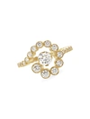 SOPHIE BILLE BRAHE WOMEN'S WILD BEAUTY 18K YELLOW GOLD & DIAMOND ESCARGOT DE DIAMANT RING,400013301074