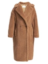 MAX MARA WOMEN'S TEDDY BEAR ICON COAT,400013388175