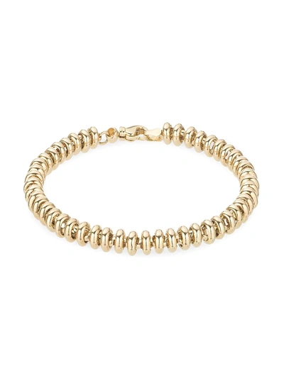 Adina Reyter Heavy Metal 14k Yellow Gold Ball-chain Bracelet