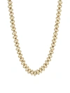 ADINA REYTER HEAVY METAL 14K YELLOW GOLD BALL-CHAIN NECKLACE,400013483654