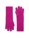 Saks Fifth Avenue Women's Knit Cashmere Gloves In Very Berry