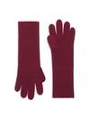 Saks Fifth Avenue Knit Cashmere Gloves In Rum