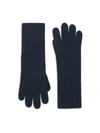 Saks Fifth Avenue Women's Knit Cashmere Gloves In Classic Navy