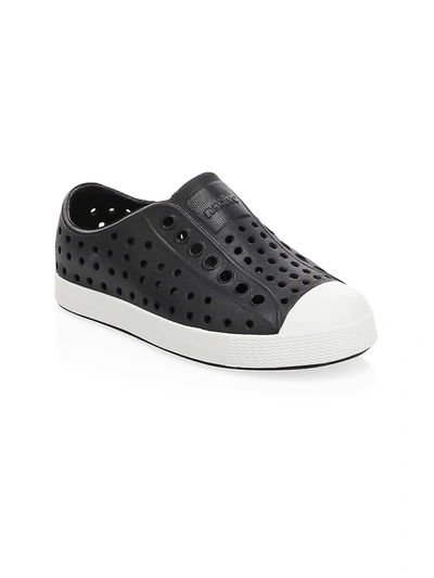 Native Shoes Babies' Little Kid's & Kid's Jefferson Perforated Sneakers In Black