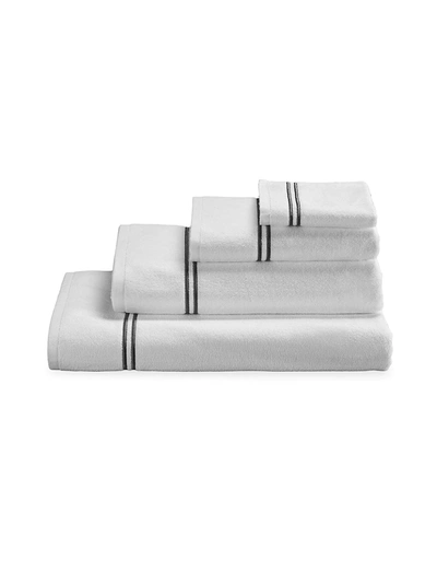 Frette Hotel Collection Bath Mat In White Grey
