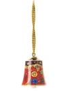 VERSACE BAROCCO HOLIDAY PORCELAIN BELL ORNAMENT,400012900152