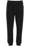 ALEXANDER MCQUEEN SWEATtrousers WITH LOGO SELVEDGE