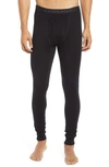 Icebreaker 260 Tech Merino Wool Base Layer Leggings In Black