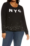 CHASER NYC GRAPHIC SWEATSHIRT,CW6395-CHA5913-X