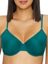 On Gossamer Next To Nothing T-shirt Bra In Emerald