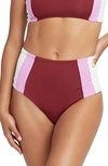 L*SPACE PORTIA GIRL HIGH WAIST BIKINI BOTTOMS,CBPGC20