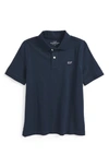 Vineyard Vines Kids' Classic Cotton Piqué Polo In Vineyard N
