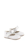 Robeezr Infant Girl's Robeez Sofia Bow Mary Jane Crib Shoe In White