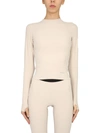 Ambush Long Sleeve T-shirt In Beige