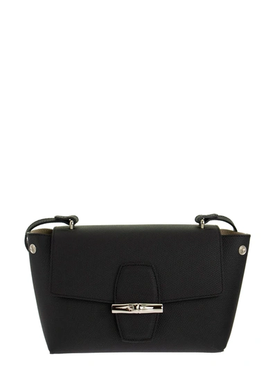 Longchamp Roseau - Crossbody Bag In Black