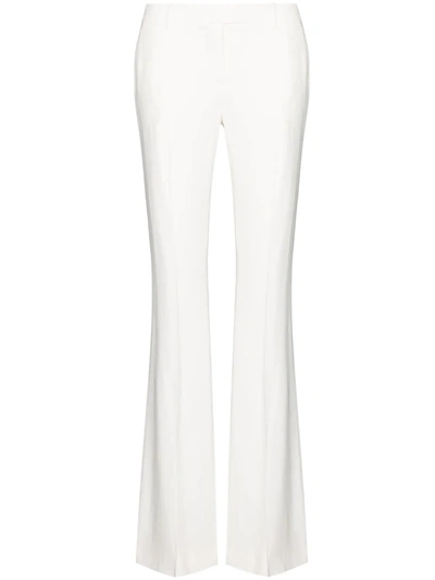 ALEXANDER MCQUEEN MID-RISE FLARED TROUSERS