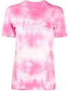 Rabanne Lose Yourself Tie-dye T-shirt In Pink