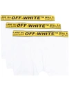 Off-white Three-pack White Industrial Boxers In White