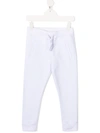 Dsquared2 Logo-print Drawstring Track Pants In White