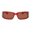 BALENCIAGA RED INTNL SCREEN SUNGLASSES