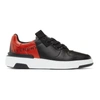 GIVENCHY BLACK & RED WING SNEAKERS