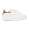 Alexander Mcqueen Metallic Oversized Low-top Sneakers In 9053 Rosego