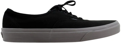 Pre-owned Vans  Authentic Pop Black In Black/frost Grey