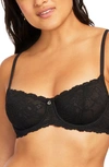 MONTELLE INTIMATES FLIRT LACE UNDERWIRE DEMI BRA,9312