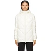 MONCLER WHITE DOWN SARGAS JACKET