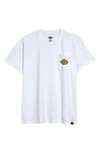 Dickies Logo Pocket Graphic Tee In White