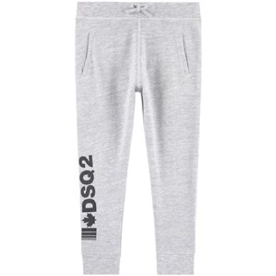 Dsquared2 Kids'  Grey Branded Sweatpants